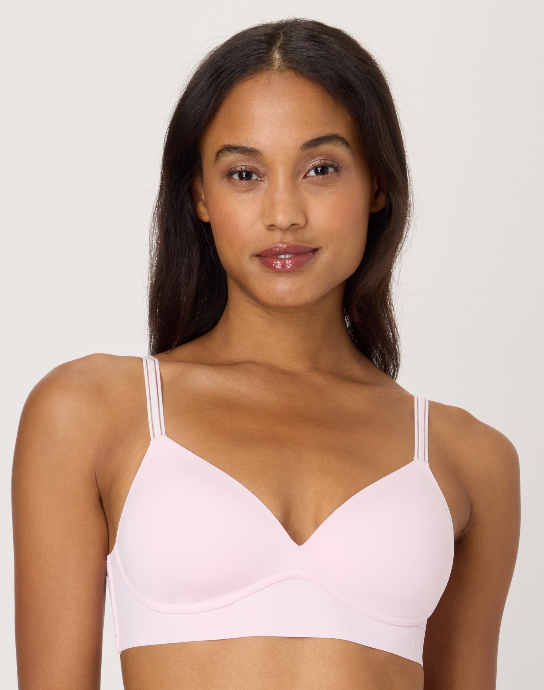 Maidenform Barely There Full Coverage Wireless Bra Ballerina Slipper XL Women’s
