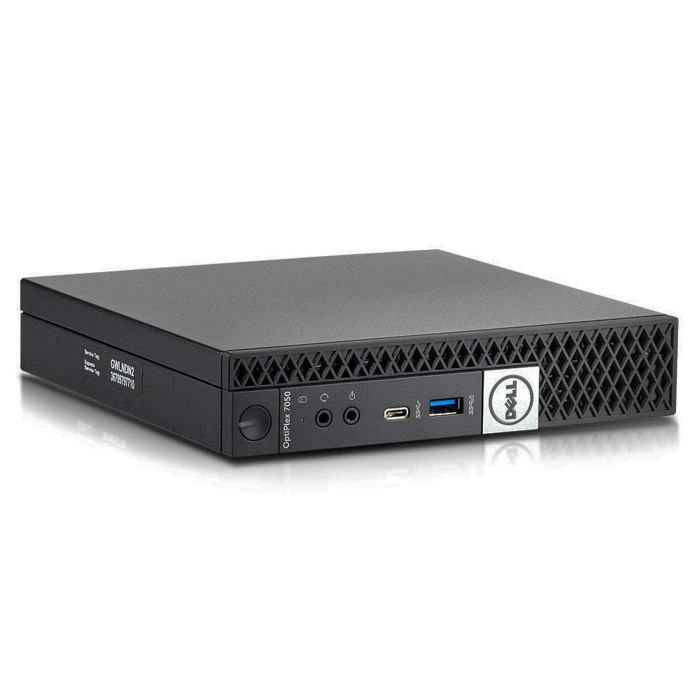 Dell OptiPlex 7050 Micro Intel Quad Core i5-6500T 16G DDR4 16GB RAM 256GB SSD
