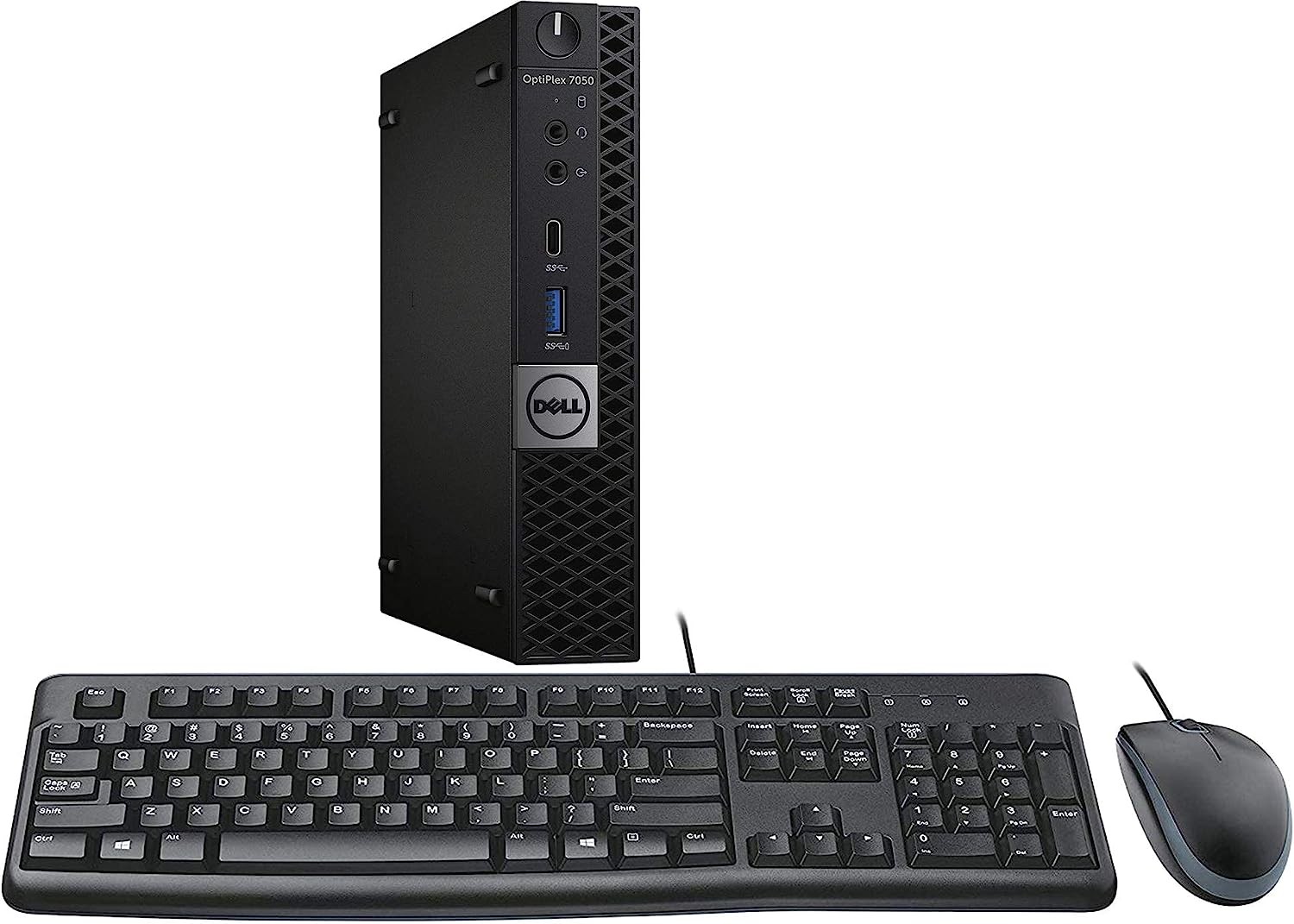 Dell Optiplex 7050 Micro Form Factor i7-6700T 16GB 256GB SSD – BLACK