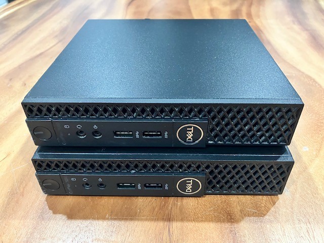 (LOT of 2) Dell OptiPlex 3060 i5-8500T 2.70GHz 8GB RAM 256GB SSD Windows 11 Pro