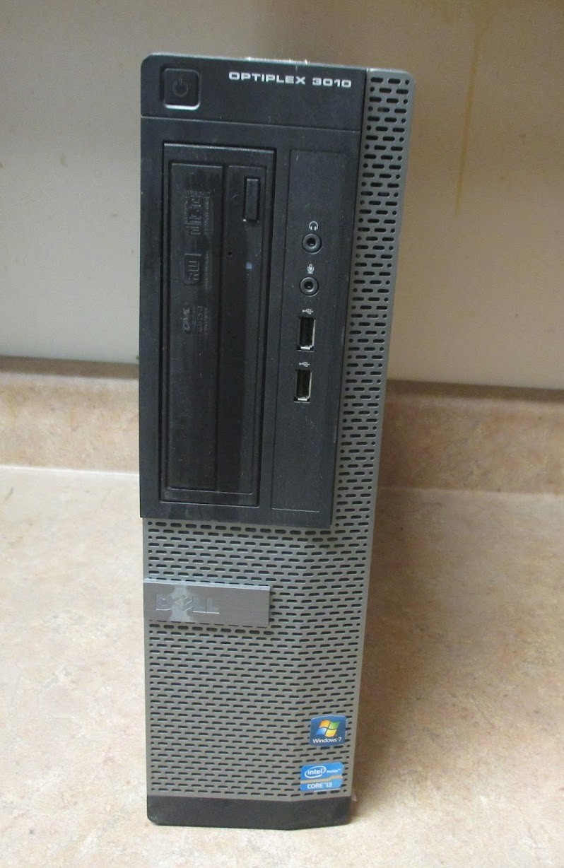 Dell OptiPlex 3010 SFF Intel Core i3-3245 3.4GHz 4GB DDR3 – No HDD | Works Great