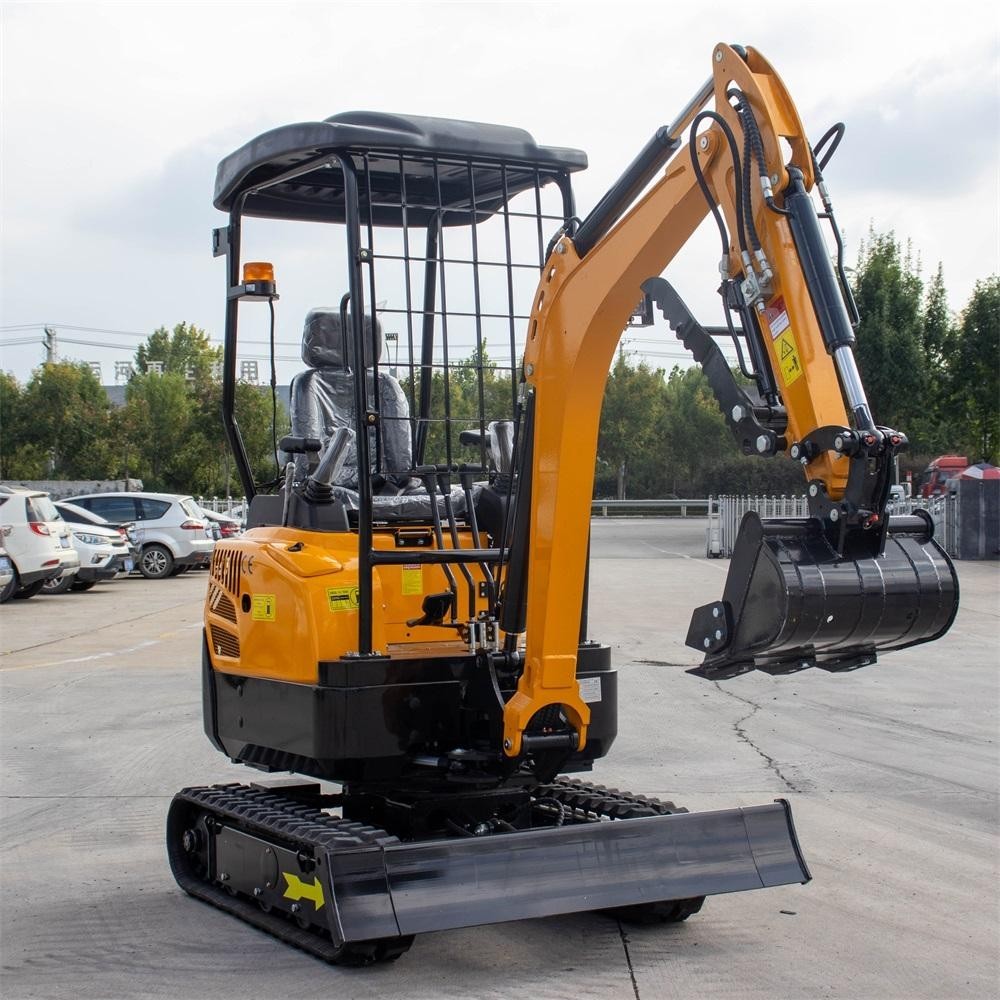 Kuugao TE18 Mini Excavator 1.8T Crawler Digger 39HP Compact Farm Machine