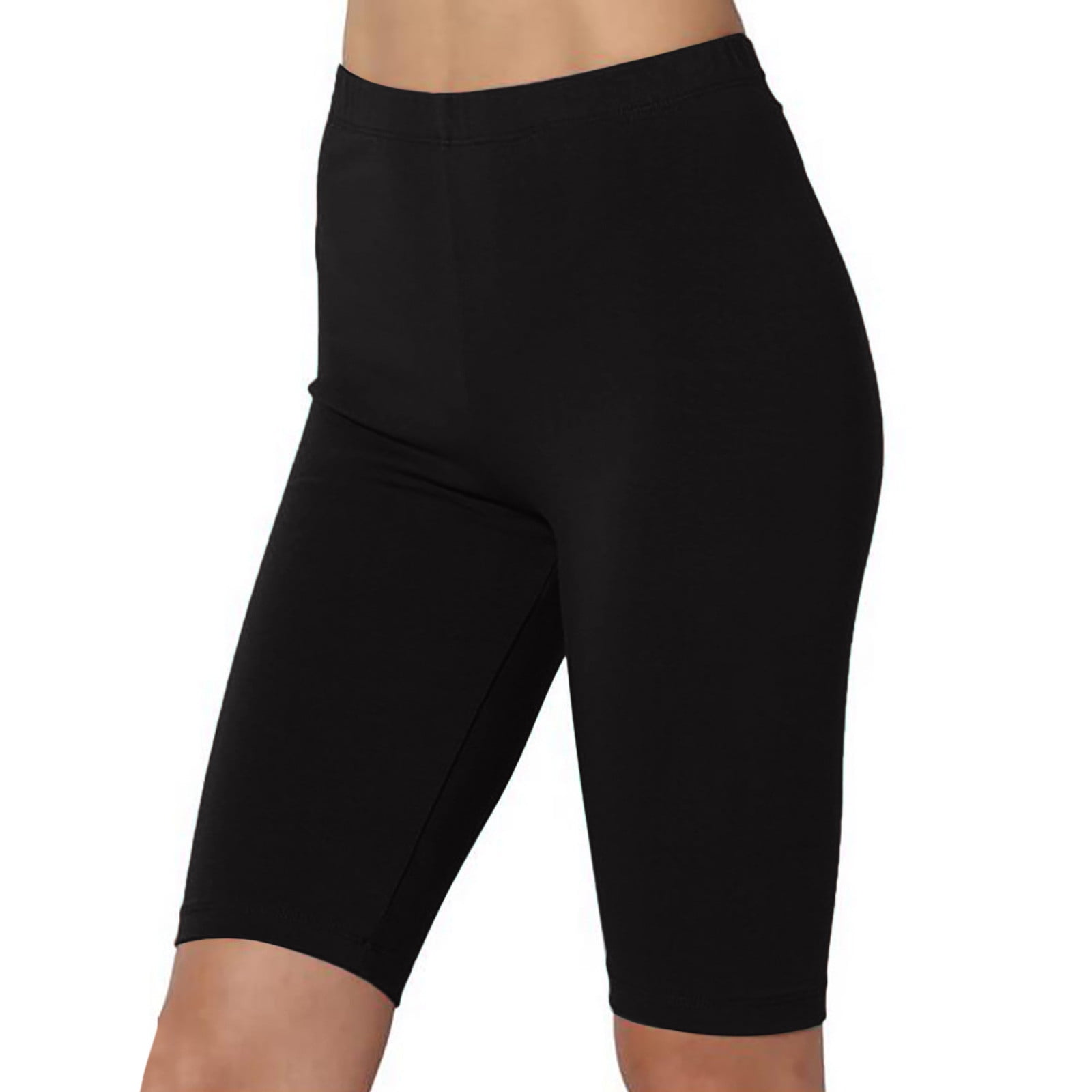 Women’s 7″ High Waisted Swim Shorts with Side Pockets UPF50+ Board Swimsuit Shorts for Women Bathing Suit Bottoms