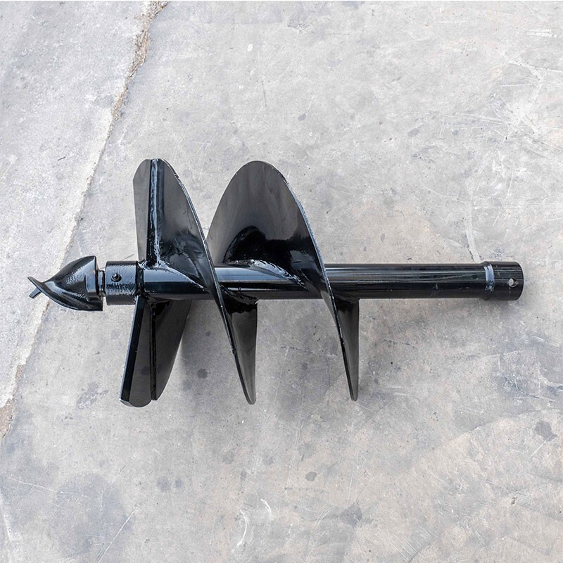 400mm Diameter Auger Drill Rod Post Hole Attachment for 1-2ton mini excavator