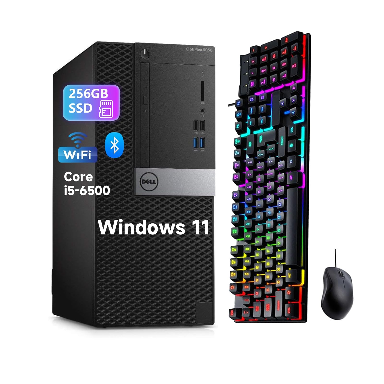 Dell Optiplex 5050 mini Tower PC Core i5-6500 8GB RAM 256GB SSD