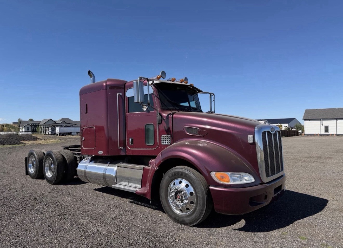 2008 Peterbilt 386 Flattop Cat Motor