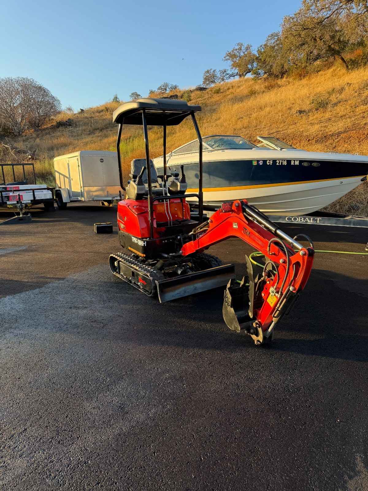 2026 TPM 18HH Mini Excavator with Briggs & Stratton Engine