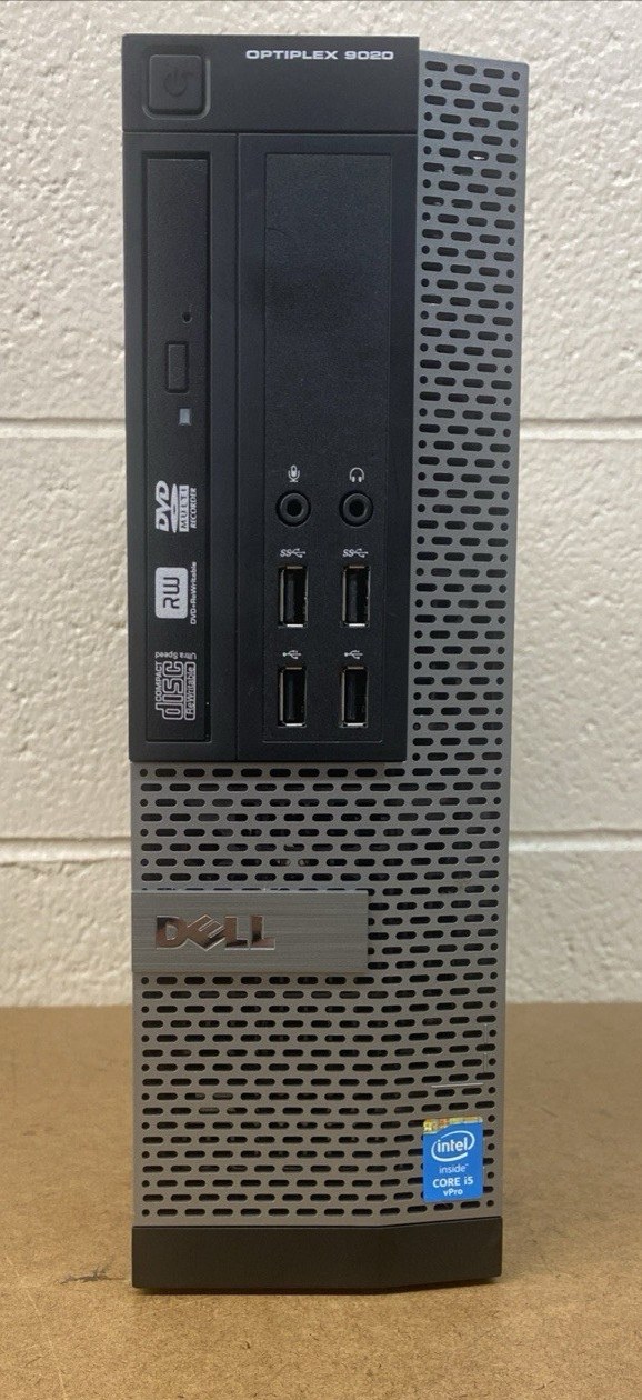 Dell Optiplex 9020 SFF Desktop i5-4590 120GB SSD 16GB RAM Windows 10 Pro