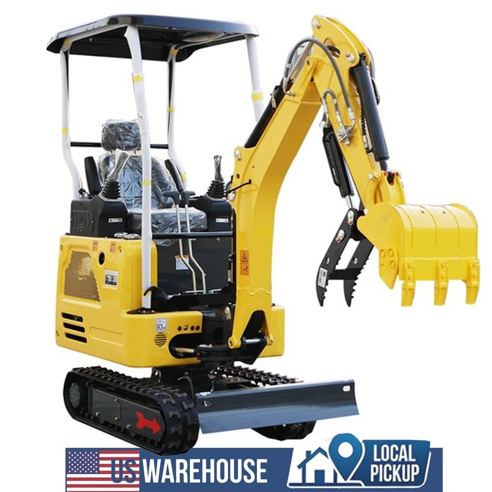 1.8 Ton Mini Excavator KUBOTA Diesel Expand Track Side swing Pilot Self Pick-up
