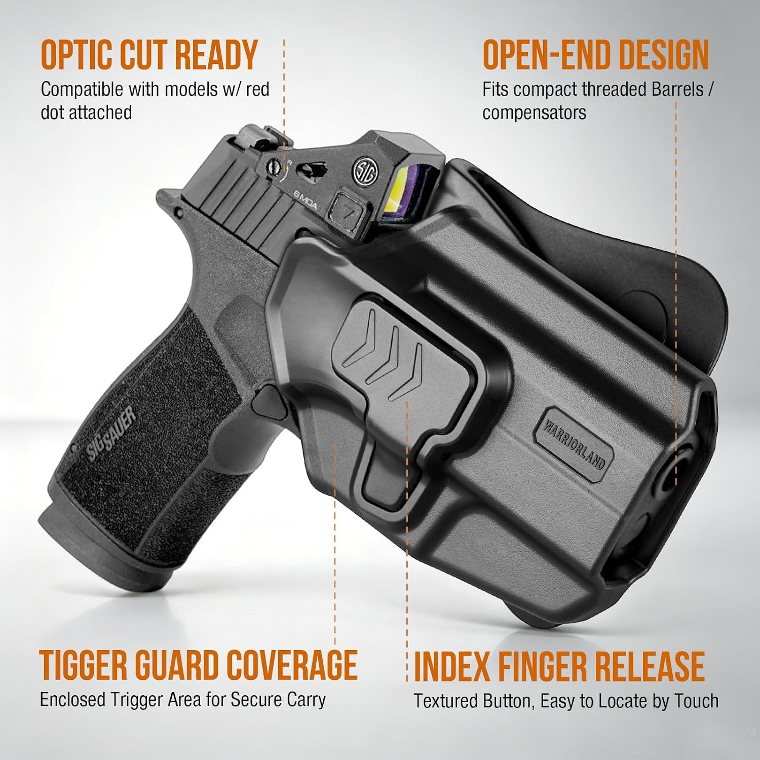 OWB Holster, For Sig P365-XMACRO / Sig P365-XMACRO COMP / P365-AXG LEGION, RH