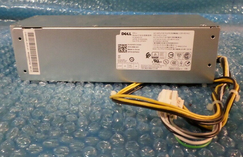 GENUINE Dell Optiplex 3050 180W Power Supply H180AS-02 DP3DV 4R1KT