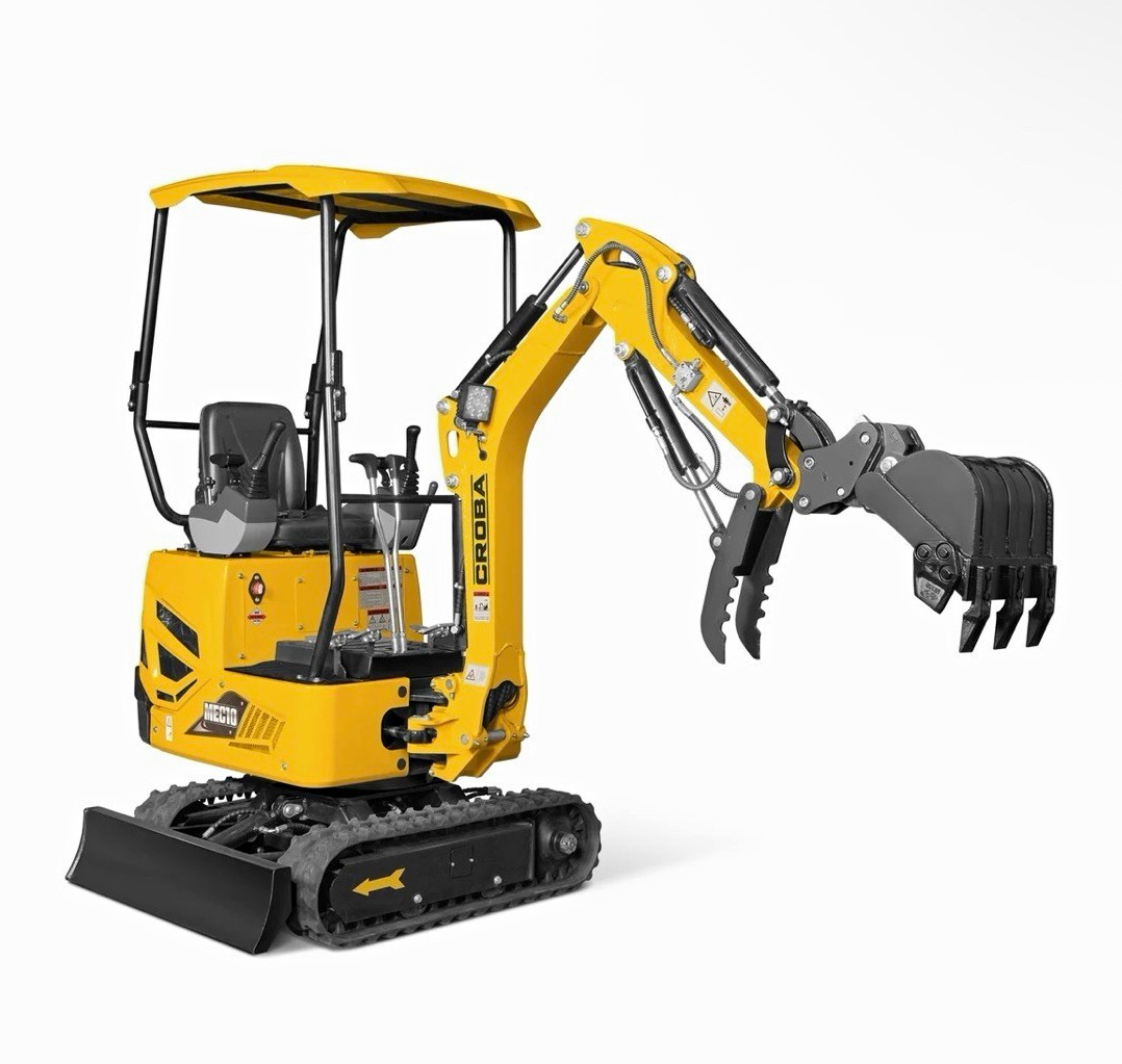 Mini Compact Excavator B&S VANGUARD 408cc 14hp Engine, 65.7″ Max. Digging Depth,
