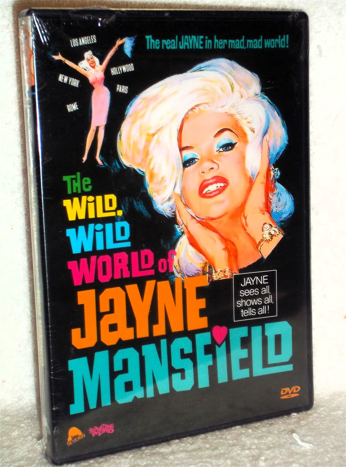 The Wild Wild World of Jayne Mansfield / Labyrinth Of Sex (DVD, 2003) NEW retro