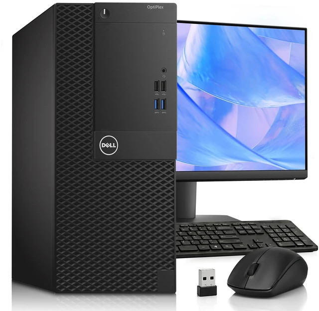 Dell OptiPlex 3050 Tower 24″ i5-6500 W11 Pro 8-32GB RAM 256GB-2TB SSD