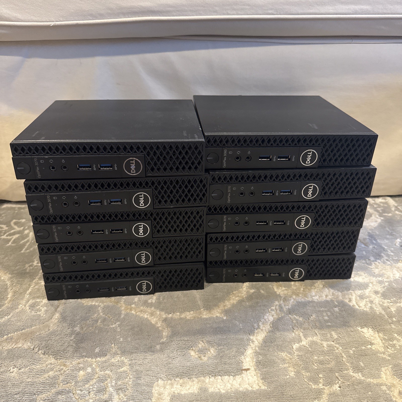 Dell OptiPlex 3070 Core i3-9100T 3.10GHz 8GB No HDD Micro PC -Lot Of 10-