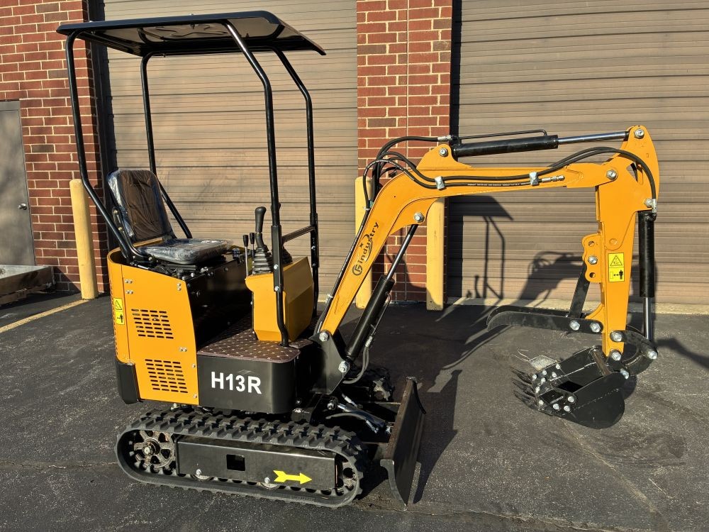 Brand New 2026 CFG Industrial H13R Mini Excavator, 15HP